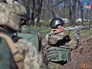 Украинские военные ведут военные действия в Донбассе Украинские военные ведут военные действия в Донбассе