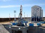 Ракета-носитель "Союз" на стартовом комплексе космодрома "Восточный" Ракета-носитель "Союз" на стартовом комплексе космодрома "Восточный"