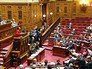 Заседание парламента Франции Заседание парламента Франции