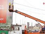 Установка рекламного щита Установка рекламного щита