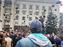 Траурные мероприятия у Дома профсоюзов в Одессе Траурные мероприятия у Дома профсоюзов в Одессе