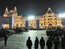 Ночная репетиция парада Победы на Красной площади Ночная репетиция парада Победы на Красной площади