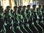 Ночная репетиция парада Победы на Красной площади Ночная репетиция парада Победы на Красной площади