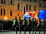 Ночная репетиция парада Победы на Красной площади Ночная репетиция парада Победы на Красной площади