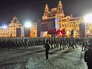 Ночная репетиция парада Победы на Красной площади Ночная репетиция парада Победы на Красной площади