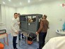 Козлу Тимуру в Москве подают ресторанную еду Козлу Тимуру в Москве подают ресторанную еду