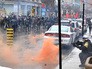 Столкновения демонстрантов с полицией Столкновения демонстрантов с полицией