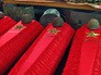 На месте захоронения солдат Красной армии в Ростовской области На месте захоронения солдат Красной армии в Ростовской области