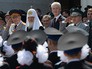 Патриарх Московский и всея Руси Кирилл и мэр Москвы Сергей Собянин на II Московском параде кадетов Патриарх Московский и всея Руси Кирилл и мэр Москвы Сергей Собянин на II Московском параде кадетов