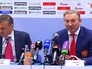 Президент Федерации хоккея России Владислав Третьяк во время пресс-конференции Президент Федерации хоккея России Владислав Третьяк во время пресс-конференции