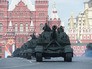 Самоходные артиллерийские установки (САУ) "МСТА-С" на генеральной репетиции военного парада Самоходные артиллерийские установки (САУ) "МСТА-С" на генеральной репетиции военного парада