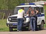 На месте убийства байкеров в Московской области На месте убийства байкеров в Московской области