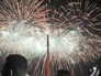 Праздничный салют на Поклонной горе Праздничный салют на Поклонной горе