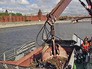 Сбор мусора на Москве-реке Сбор мусора на Москве-реке