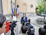 Сергей Лавров дает интервью во время встречи главы МИД "нормандской четверки" Сергей Лавров дает интервью во время встречи главы МИД "нормандской четверки"