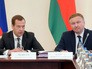 Председатель правительства РФ Дмитрий Медведев и премьер-министр Белоруссии Андрей Кобяков Председатель правительства РФ Дмитрий Медведев и премьер-министр Белоруссии Андрей Кобяков