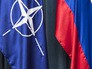 Флаги НАТО и России Флаги НАТО и России