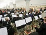Ночной оперный концерт на станции метро "Кропоткинская" Ночной оперный концерт на станции метро "Кропоткинская"