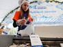 Торговля рыбой на фестивале "Рыбная неделя" в Москве Торговля рыбой на фестивале "Рыбная неделя" в Москве