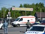 Сотрудники полиции у Хованского кладбища в Москве, где произошла массовая драка со стрельбой Сотрудники полиции у Хованского кладбища в Москве, где произошла массовая драка со стрельбой