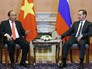 Председатель правительства России Дмитрий Медведев и премьер-министр Вьетнама Нгуен Суан Фук во время встречи Председатель правительства России Дмитрий Медведев и премьер-министр Вьетнама Нгуен Суан Фук во время встречи