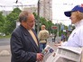 Уличная агитация в Москве перед предварительным партийным голосованием "Единой России" Уличная агитация в Москве перед предварительным партийным голосованием "Единой России"