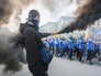 Акция протеста у здания Верховной Рады Украины Акция протеста у здания Верховной Рады Украины