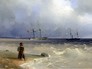 Картина Ивана Айвазовского "Морской берег" Картина Ивана Айвазовского "Морской берег"