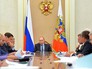 Президент России Владимир Путин на заседании президиума Экономического совета Президент России Владимир Путин на заседании президиума Экономического совета