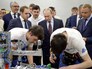 Владимир Путин посетил финал национального чемпионата "Молодые профессионалы" Владимир Путин посетил финал национального чемпионата "Молодые профессионалы"