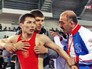Драка на чемпионате России по вольной борьбе Драка на чемпионате России по вольной борьбе