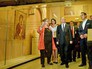 Владимир Путин и Алексис Ципрас во время посещения Музея византийского и христианского искусства Афин Владимир Путин и Алексис Ципрас во время посещения Музея византийского и христианского искусства Афин