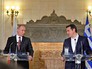 Президент России Владимир Путин и премьер-министр Греческой Республики Алексис Ципрас Президент России Владимир Путин и премьер-министр Греческой Республики Алексис Ципрас