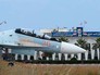 Российский самолет Су-30СМ на взлетно-посадочной полосе на авиабазе "Хмеймим" в Сирии Российский самолет Су-30СМ на взлетно-посадочной полосе на авиабазе "Хмеймим" в Сирии