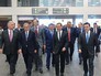 Дмитрий Медведев во время посещения аэропорта "Жуковский" в Московской области Дмитрий Медведев во время посещения аэропорта "Жуковский" в Московской области