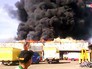 Возгорание автосервиса в Зеленограде Возгорание автосервиса в Зеленограде