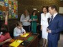 Дмитрий Медведев во время посещения детского лагеря "Искра" в Московской области Дмитрий Медведев во время посещения детского лагеря "Искра" в Московской области