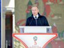 Президент России Владимир Путин выступает на церемонии старта волонтёрской программы Кубка конфедераций FIFA 2017 и чемпионата мира по футболу FIFA 2018 Президент России Владимир Путин выступает на церемонии старта волонтёрской программы Кубка конфедераций FIFA 2017 и чемпионата мира по футболу FIFA 2018