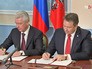 Мэр Москвы Сергей Собянин и председатель Минского горисполкома Андрей Шорец Мэр Москвы Сергей Собянин и председатель Минского горисполкома Андрей Шорец