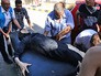 Пострадавшие при обстреле жилых районов в Сирии Пострадавшие при обстреле жилых районов в Сирии