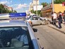 Машина ДПС на месте ДТП в Новосибирска Машина ДПС на месте ДТП в Новосибирска