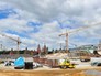 Территория строящегося парка "Зарядье" Территория строящегося парка "Зарядье"
