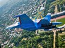 Истребитель Су-27 пилотажной группы "Русские витязи" Истребитель Су-27 пилотажной группы "Русские витязи"