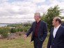 Сергей Собянин осматривает Братеевский каскадный парк Сергей Собянин осматривает Братеевский каскадный парк