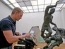 Сканирование скульптуры "Футболисты" Иосифа Чайкова Сканирование скульптуры "Футболисты" Иосифа Чайкова