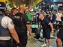 Фанаты сборной Англии и полиция Франции Фанаты сборной Англии и полиция Франции