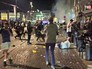 Стычка футбольных фанатов во Франции Стычка футбольных фанатов во Франции
