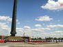 Гигантский флаг России на Поклонной горе Гигантский флаг России на Поклонной горе