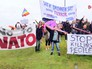 Митинг против размещения американских военных баз в Германии Митинг против размещения американских военных баз в Германии