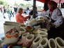 Продажа валенок на историко-гастрономическом фестивале "Наш продукт" Продажа валенок на историко-гастрономическом фестивале "Наш продукт"